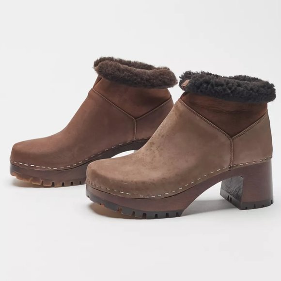 Swedish Hasbeens Heeled Slip-On Boot - Picture 4 of 4